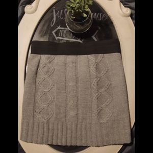 Sweater Project Knit Mini Sweater Skirt